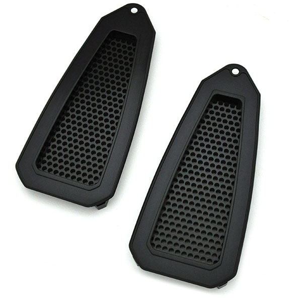 1968 Pontiac Firebird/TransAm BILLET ALUMINUM DOOR JAMB VENT ( OPEN DESIGN ) - BLACK ANODIZED FINISH | IN21723F