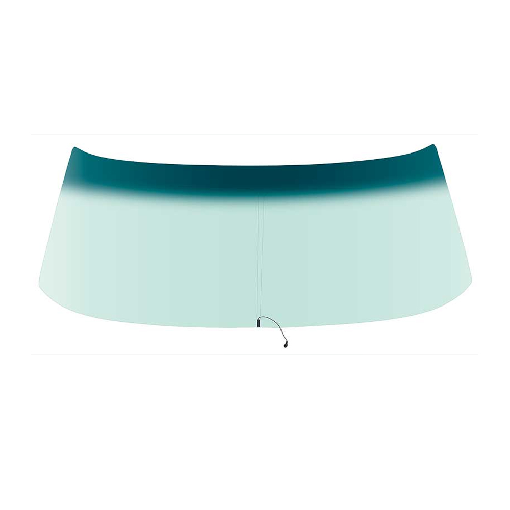 1968 Buick Skylark/GS/Regal/GN FRONT WINDSHIELD WITH ANTENNA 2 DOOR HARDTOP AND SEDAN (724) - TINTED | GL2807Z