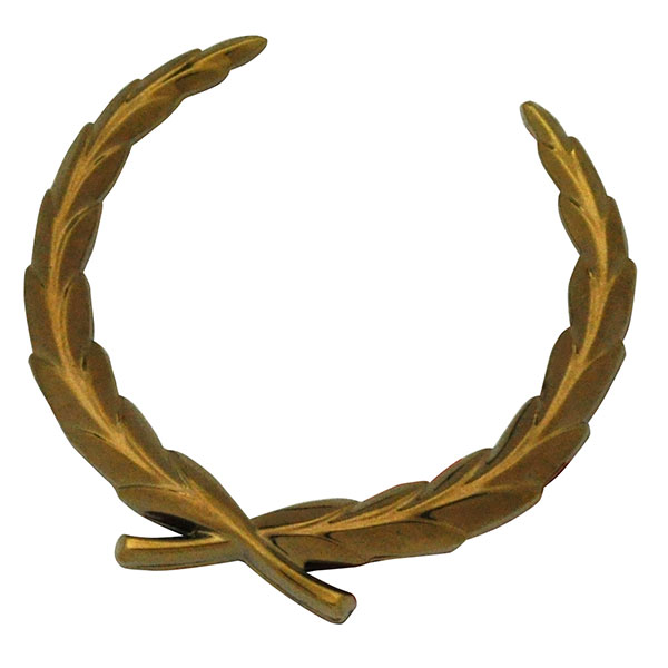 1996 Cadillac Cars GOLD ELDORADO WREATH EMBLEM - ALSO WORKS FOR SEVILLE & DEVILLE ( GM 25636863 ) | EM21729D