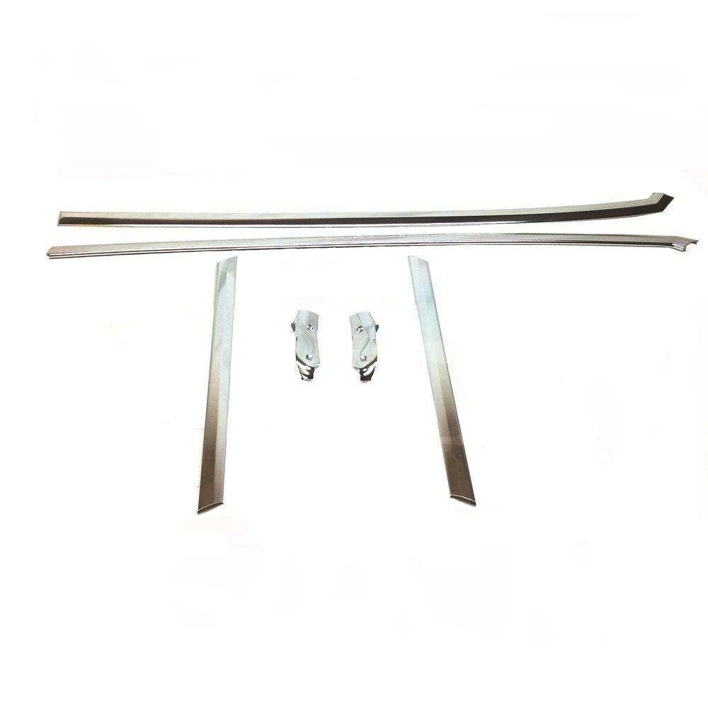 1964 Pontiac GTO/LeMans/Tempest HEADLINER MOLDING SET CHROME | IN23223A