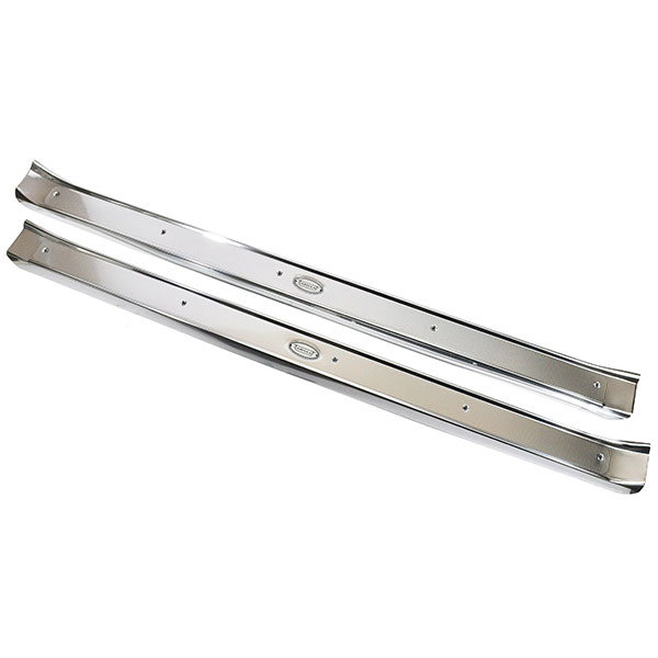 1965 Cadillac Cars 2 DOOR HARDTOP CONVERTIBLE DOOR SILL PLATES - PAIR (EXCEPT ELDORADO) | IN21825D