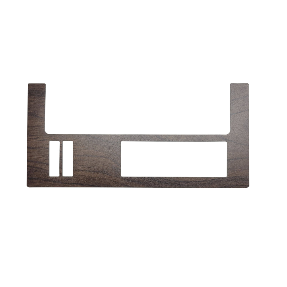 1967 Pontiac GTO/LeMans/Tempest HEATER CONTROL INSERT -  WOODGRAIN FOR CARS WITH AIR CONDITIONING VINYL | IN23228G