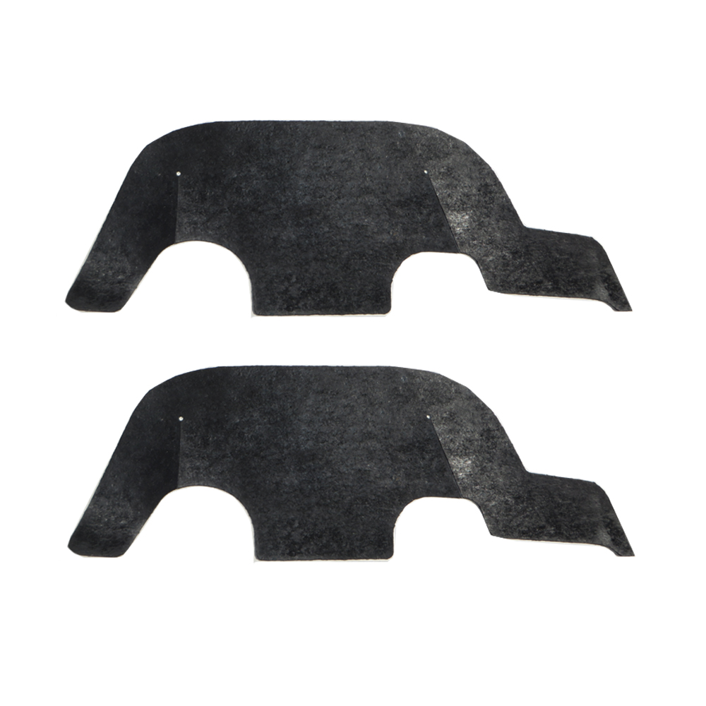 1966 Chevrolet El Camino INNER FENDER SPLASH A-FRAME SEALS WITH STAPLES - PR | BP1141V
