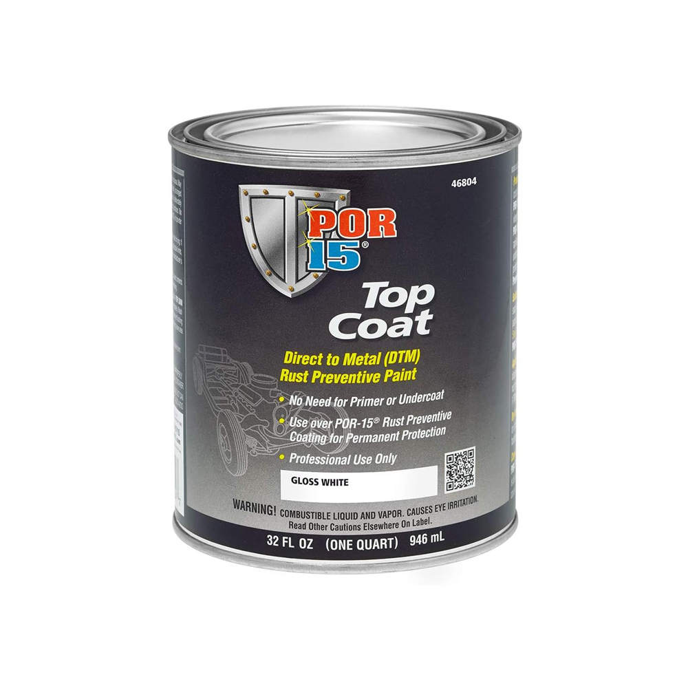 1964 Chevrolet Camaro POR 15 RUST PREVENTATIVE PAINT TOP