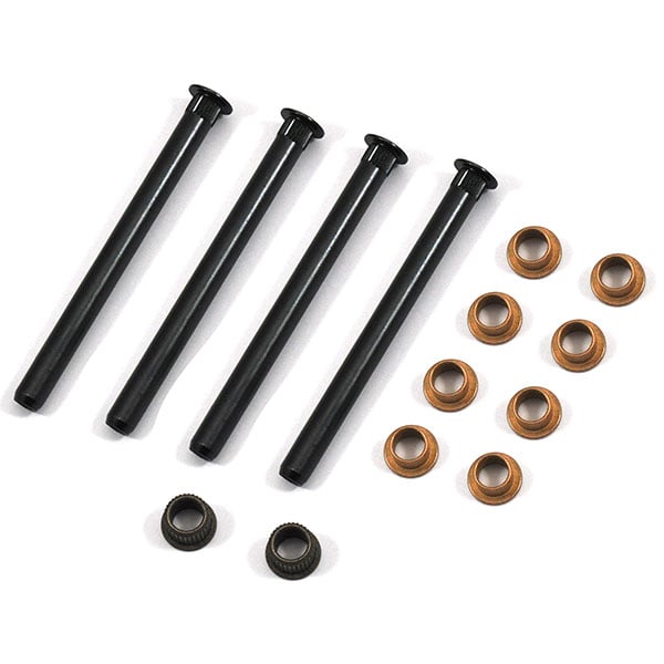 1973 Chevrolet Monte Carlo DOOR HINGE PIN AND BUSHING KIT - INCLUDES 4 PINS, 8 STANDARD BUSHINGS & 2 OVERSIZED BUSHINGS (ENOUGH FOR ALL 4 HINGES) | BP3541Z