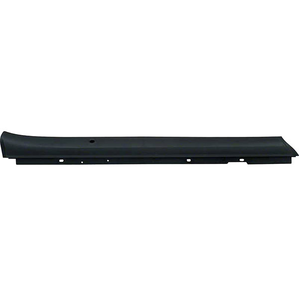 1973 Pontiac Firebird/TransAm UPPER DOOR PANEL PLASTIC TRIM (BLACK ONLY - PAINT TO MATCH) 
LH | IN52718F