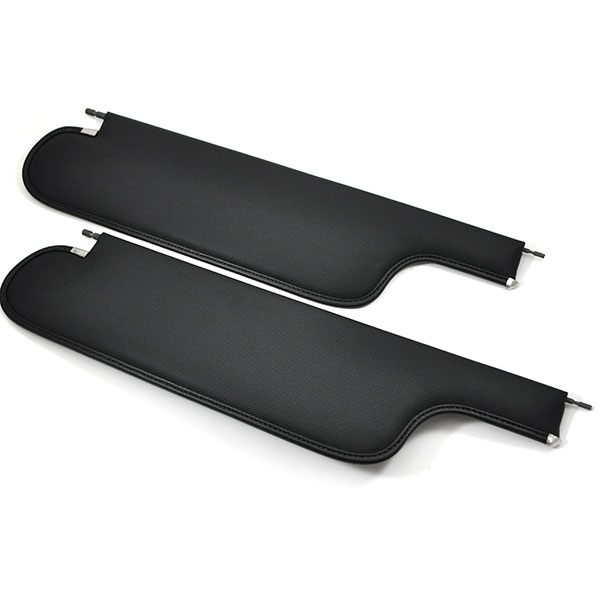1968 Buick Skylark/GS/Regal/GN SUNVISORS (BASKETWEAVE) BLACK - PR | IN8600A