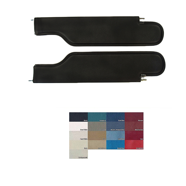 1970 Pontiac GTO/LeMans/Tempest SUNVISORS (PREMIER) COLORS - PR | IN8482A