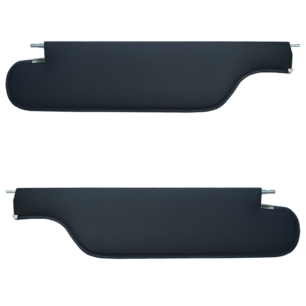 1968 Pontiac GTO/LeMans/Tempest SUNVISORS (PREMIER) BLACK - PR | IN8484A