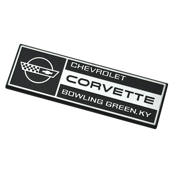 1990 Chevrolet Corvette BOWLING GREEN UNDER HOOD EMBLEM NOS
GM 10175789 | EM80268O