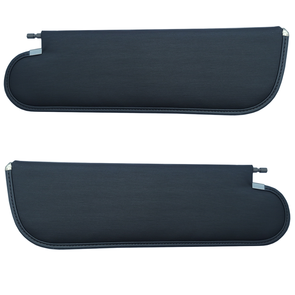 1971 Buick Skylark/GS/Regal/GN COUPE SUNVISORS (RIBBED) BLACK - PR | IN8490A
