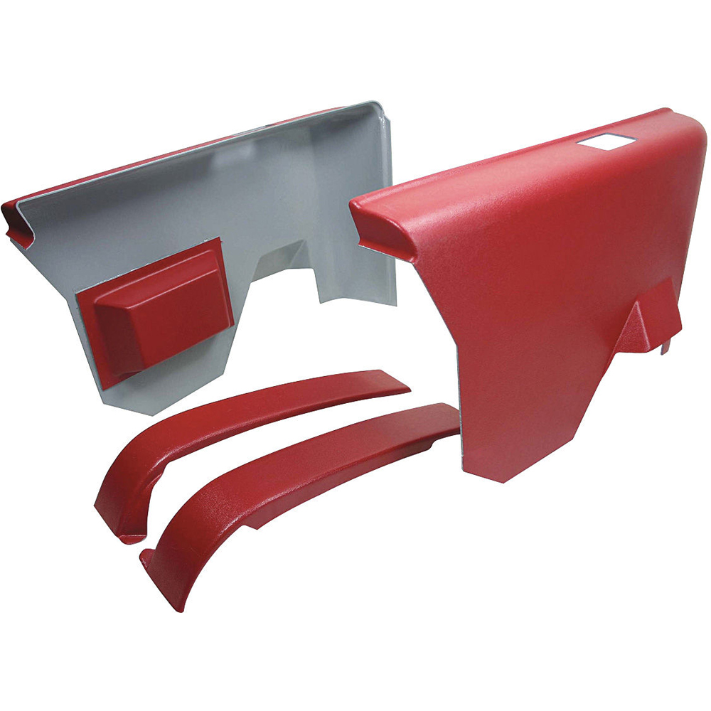 1970 Pontiac GTO/LeMans/Tempest REAR ARM PANELS KIT HARD TOP ONLY (RED) | IN52796A