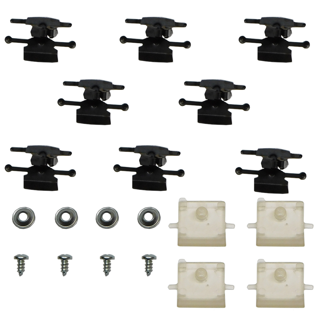 1963 Chevrolet Impala/Caprice/Bel Air DOOR MOLDING CLIP KIT (DOES 2 DOORS) - SET | XP52895P