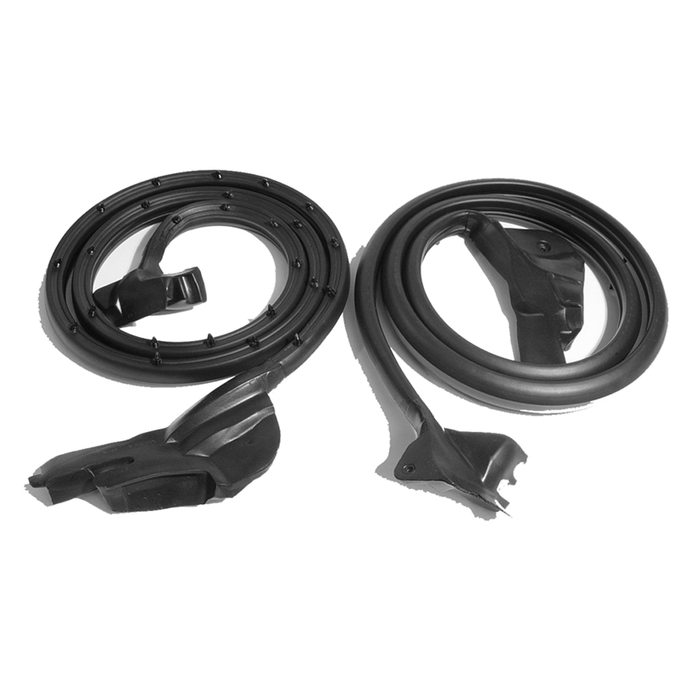 1991 Chevrolet Corvette MOLDED DOOR WEATHERSTRIP - PAIR | WS80285O