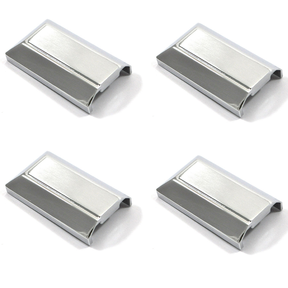 1977 Cadillac Cars DOOR PULL END CAPS CHROME - SET OF 4 | IN4724Z