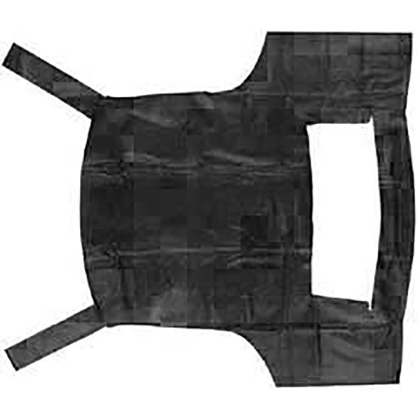 1967 Pontiac Firebird/TransAm VINYL TOP DOUBLE SEAM (BLACK) - LEVANT GRAIN | BP52928F