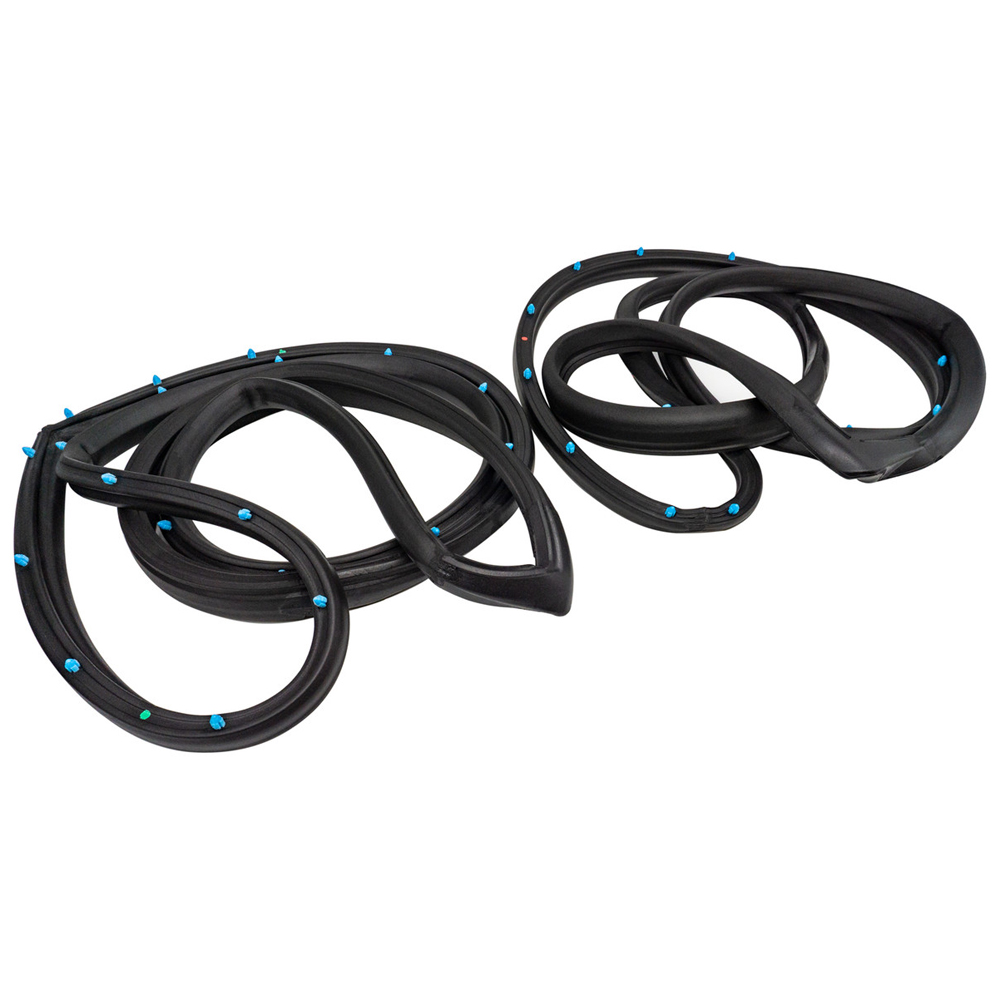 1990 Oldsmobile Full Size REAR DOOR WEATHERSTRIPS  (FRONT WHEEL DRIVE 4 DOORS SEDAN)
(ELECTRA)
LM18MS | WS52967Z