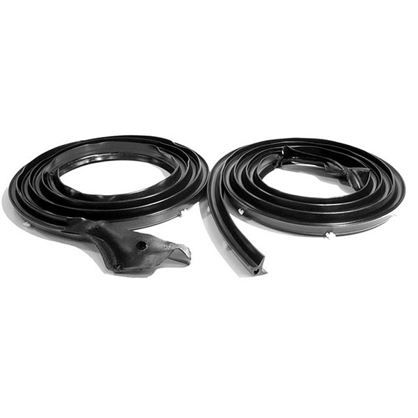 1972 Mopar Dodge/Chrysler/Plymouth DOOR WEATHERSTRIP SEAL PAIR - (E BODY) LM23A | WS52941J
