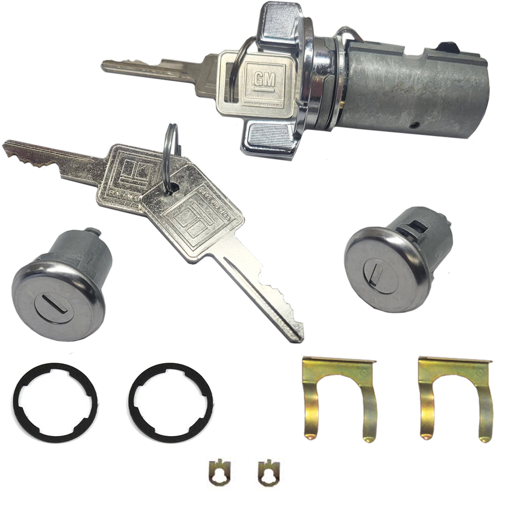 1979 Pontiac Grand Prix 69-UP IGNITION & DOOR LOCK KIT - LATER KEY 108 | KL0117Z