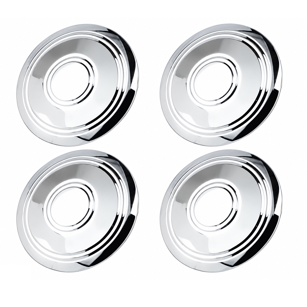1966 Chevrolet Impala/Caprice/Bel Air TAXI CAB AND POLICE WHEEL CENTER CAP, PLAIN (FITS RALLY WHEEL) - SET OF 4 | WT80827C