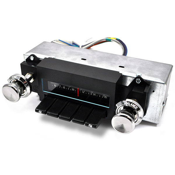 1972 Pontiac GTO/LeMans/Tempest NEW REPRODUCTION AM/FM STEREO RADIO (AM/FM SLIDE BAR LIKE ORIGINAL) | RD80830G