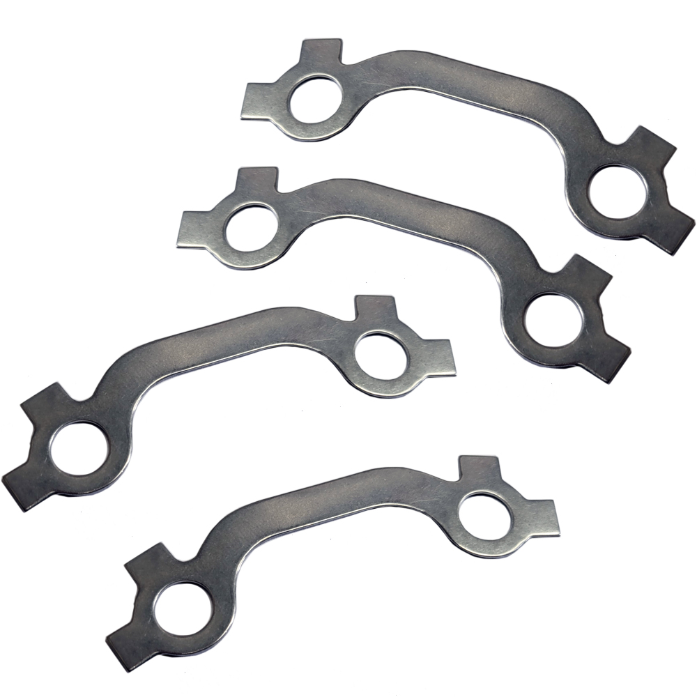1967 Chevrolet El Camino SMALL BLOCK EXHAUST FRENCH LOCKS FOR RAMS HORN (4 PER SET) | EX80894Z