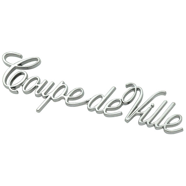 1971 Cadillac Cars COUPE DEVILLE SAIL PANEL EMBLEM GM # 9881196 | EM80887D