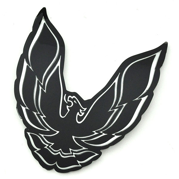1990 Pontiac Firebird/TransAm GTA TAIL LAMP BIRD EMBLEM - BLACK AND SILVER GM # 10034413 | 10034413
