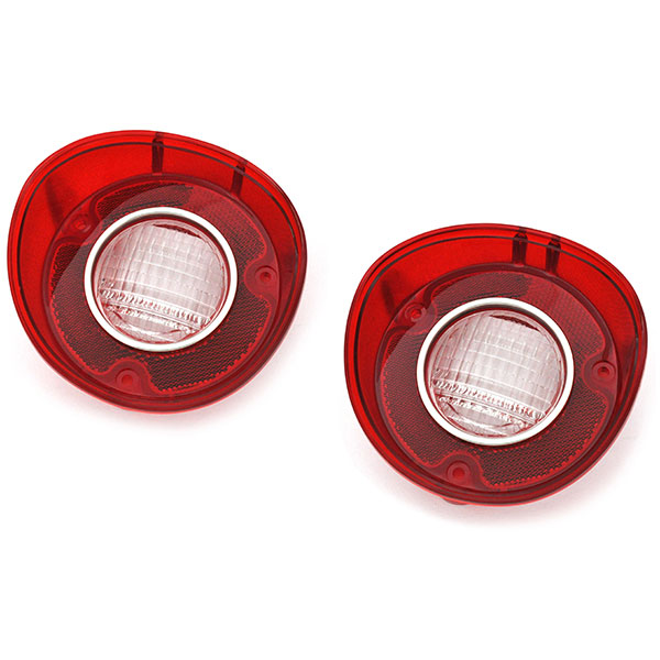 1972 Chevrolet Chevelle/Malibu TAIL LAMP LENS BACKUP WITH CHROME - PR | XL6662V