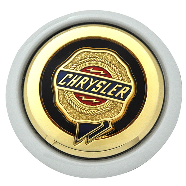 1997 Mopar Dodge/Chrysler/Plymouth (CHRYSLER CONCORDE) GOLD WITH WHITE TRIM GRILLE/BUMPER EMBLEM | EM80971J