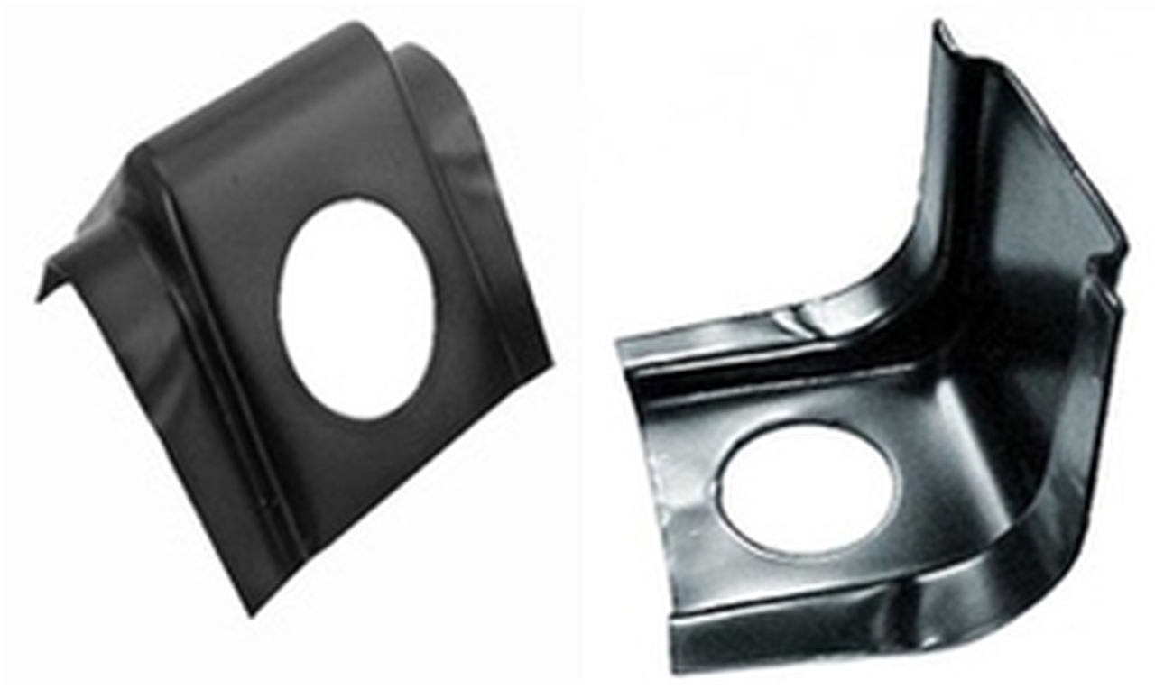 1964 Chevrolet Chevelle/Malibu RADIATOR SUPPORT TO FRAME REPAIR BRACKETS - PAIR | BP80973V