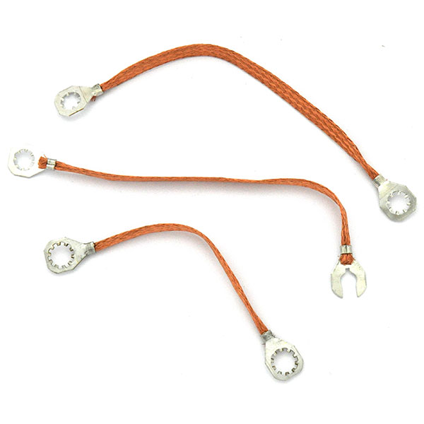 1969 Chevrolet Camaro GROUND STRAP KIT, 6 CYLINDER FOR ENGINE AND