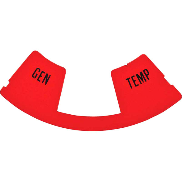 1968 Pontiac Firebird/TransAm WARNING LIGHT LENS (GEN/TEMP) | IN80986F