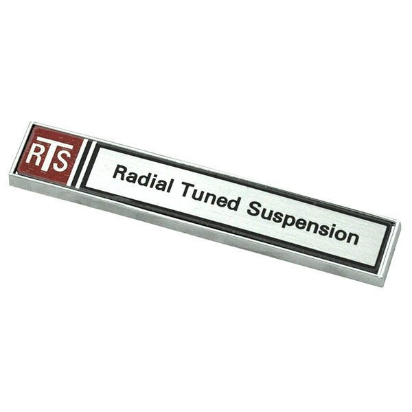 1972 Pontiac Grand Prix 69-UP RTS ''RADIAL TUNED SUSPENSION'' EMBLEM - GM # 498505 | EM81000F