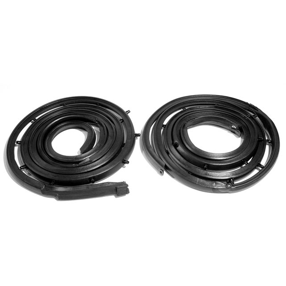 1964 Ford Misc DOOR WEATHERSTRIPS (FORD GALAXIE/MERCURY) 2 DOOR FASTBACKS LM14 - PR | WS81006B