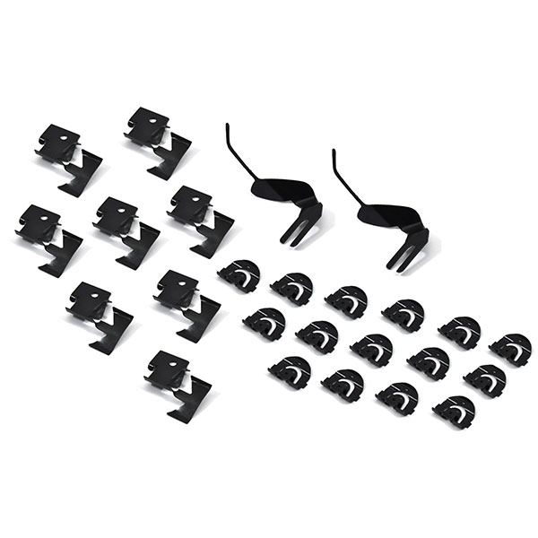 1967 Chevrolet Impala/Caprice/Bel Air FRONT WINDSHIELD MOLDING CLIP KIT (UPPER, LOWER & SIDES, 25 PIECE KIT) | XP8108P