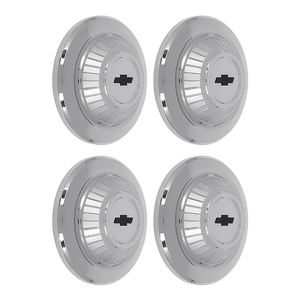 1967 Chevrolet Chevelle/Malibu STOCK STEEL WHEEL DOGDISH/POVERTY HUBCAPS - SET OF 4 | WT6226Z