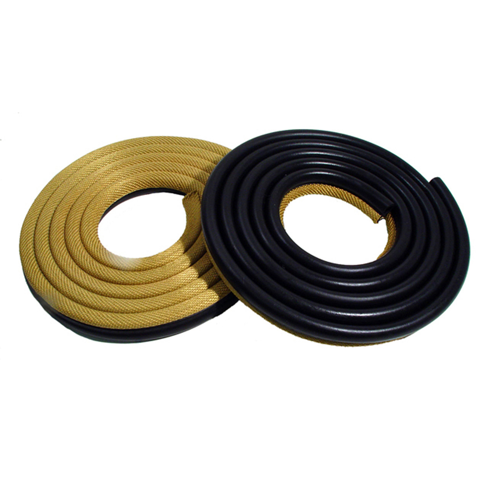 1964 Mopar Dodge/Chrysler/Plymouth (A&B BODY) DOOR WEATHERSTRIP SEALS FOR 2 DOOR HARDTOP/CONVT - PR (LM23-GGRE / GREEN) | WS1006J