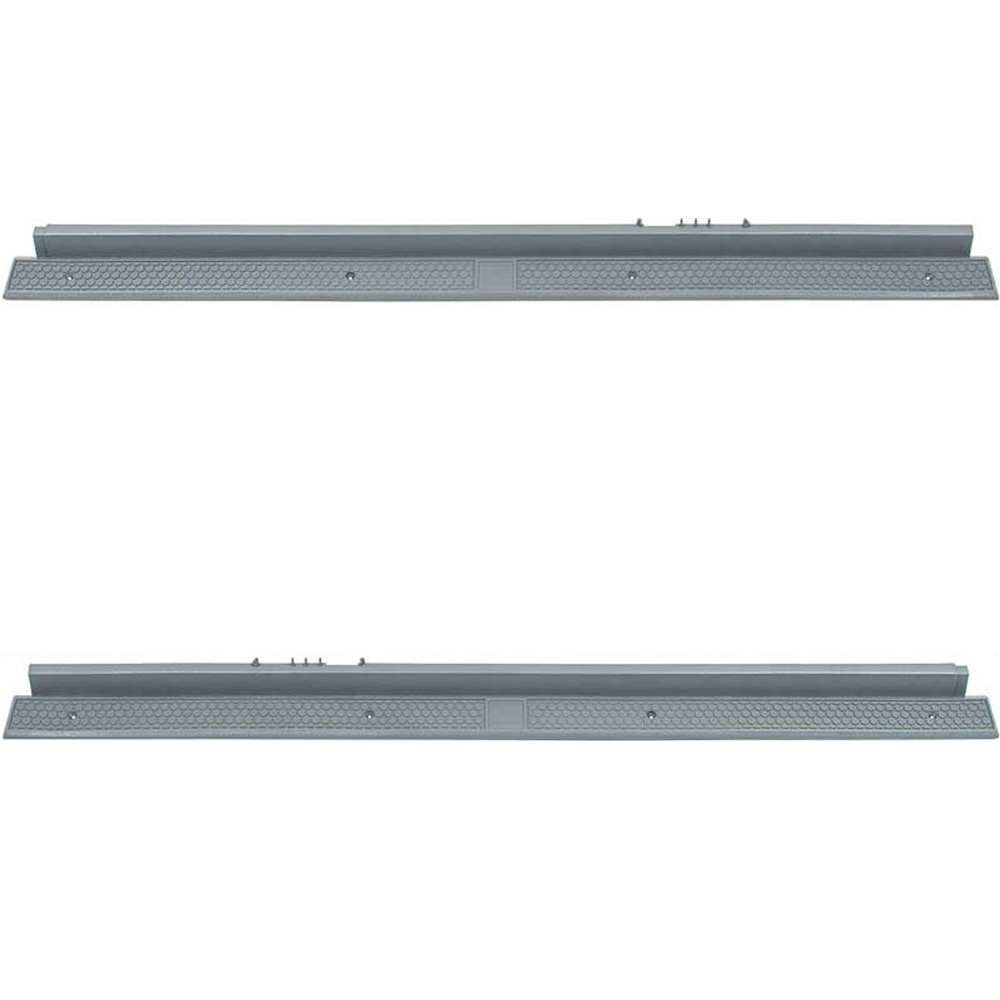 1985 Pontiac Firebird/TransAm DOOR SILL PLATES (GRAY) - PAIR | IN2490F