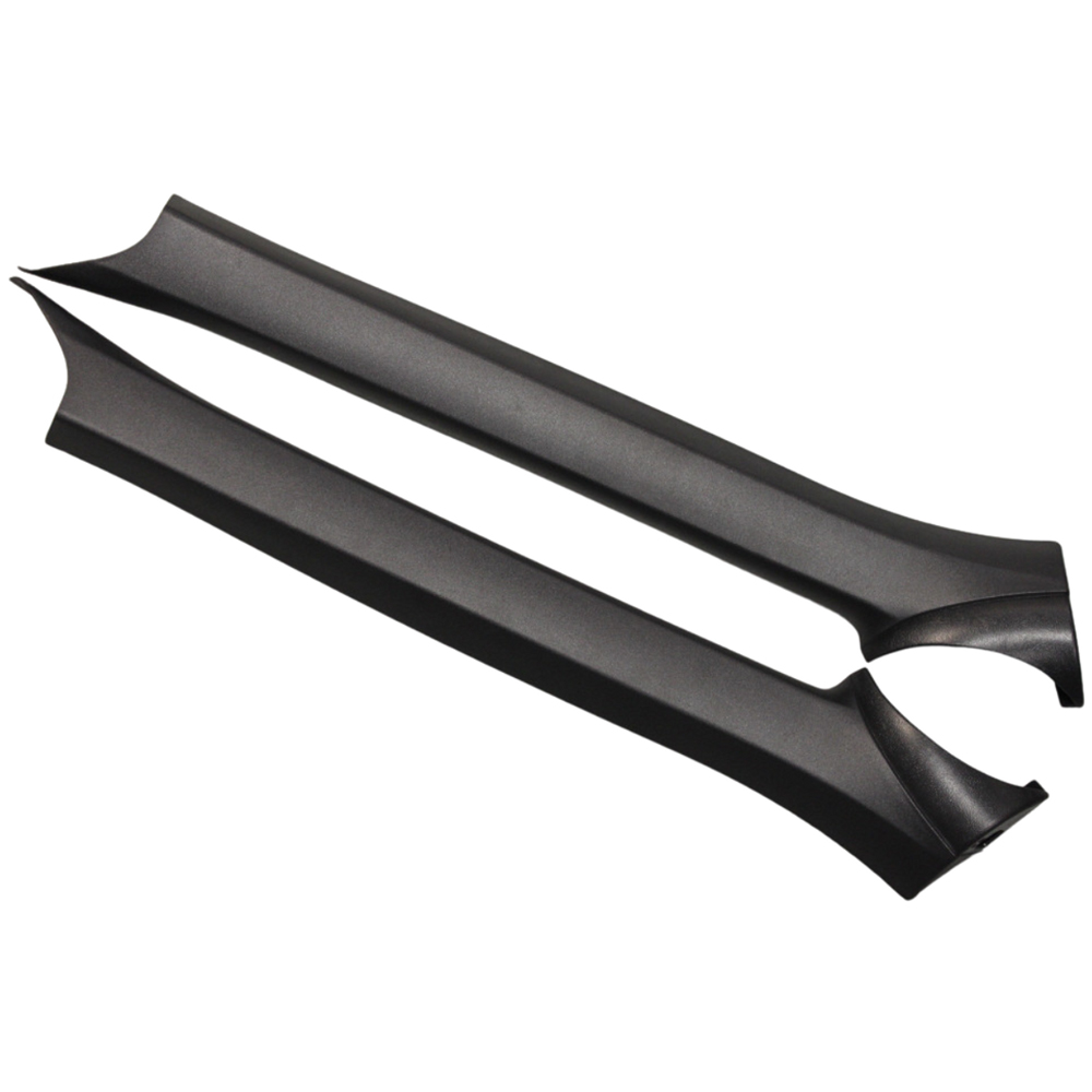 1988 Pontiac Firebird/TransAm PILLAR POST COVERS FOR CARS WITH FACTORY T-TOPS (BLACK) - PAIR | IN3870F