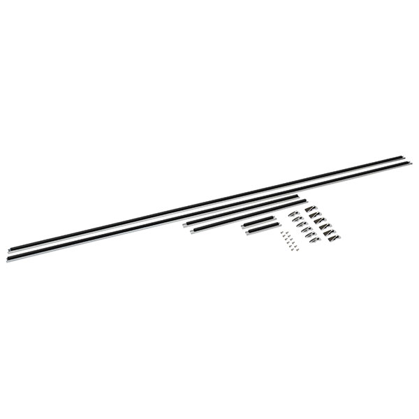 1978 Pontiac Firebird/TransAm BODY MOLDING SET WITH BLACK CENTER (MOUNTS ON THE CENTER OF THE BODY) - 6 PIECE | XP3591F