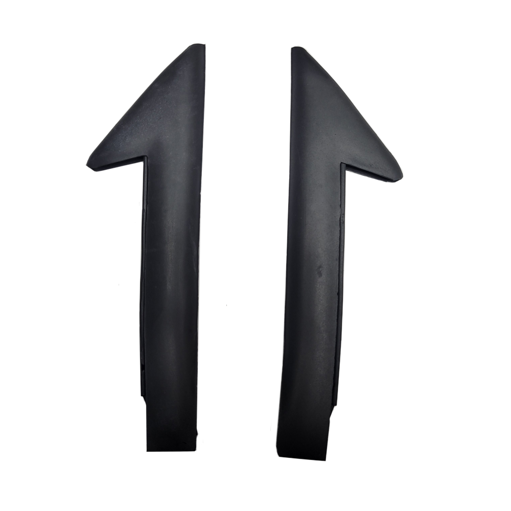 1991 Pontiac Firebird/TransAm CORNER WEATHERSTRIP ABOVE WINDOWFELT BEHIND MIRROR - PR (LH023, RH022) | WS96615F