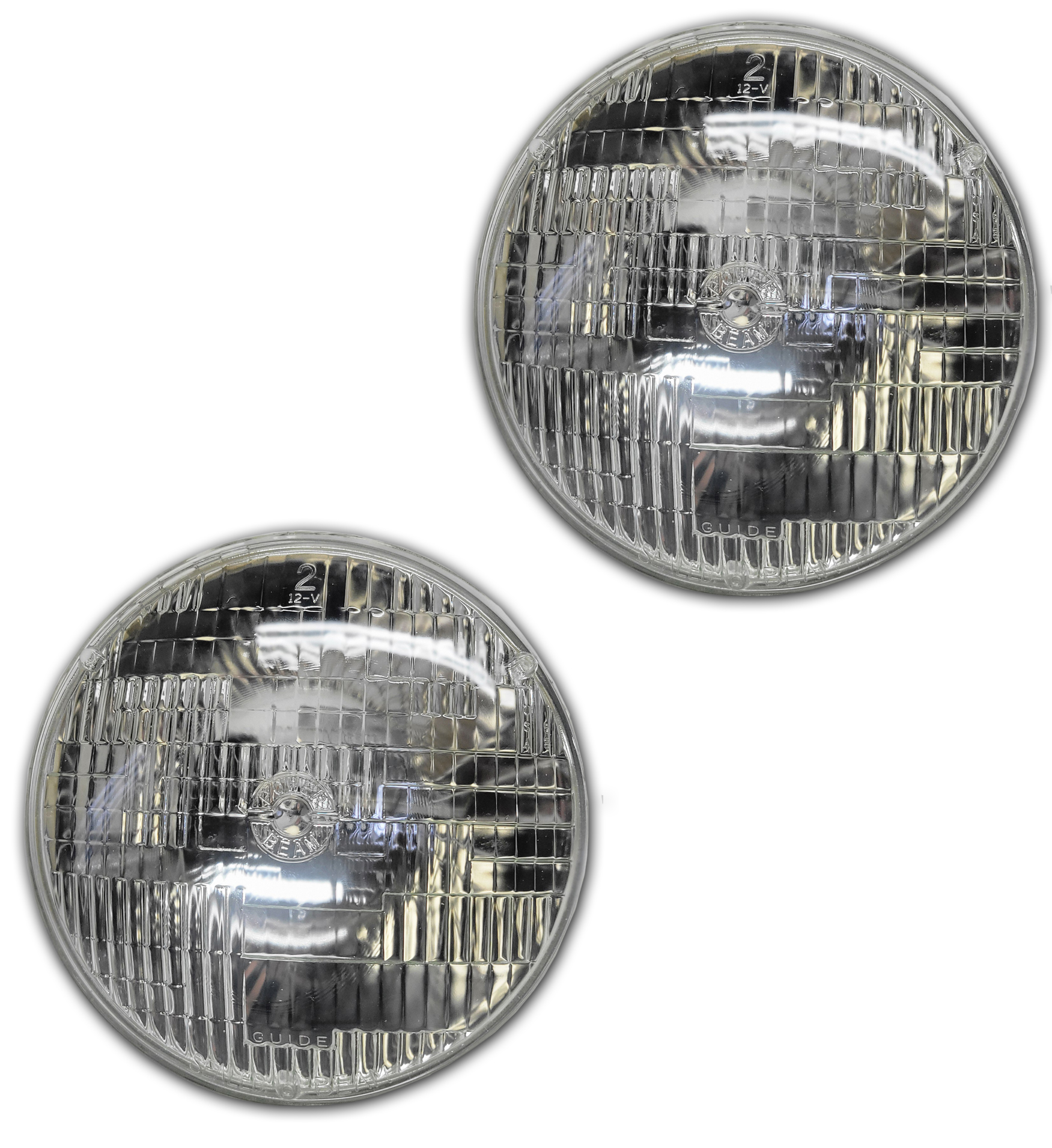 1976 Pontiac Grand Prix 69-UP POWER-BEAM HEADLIGHTS 7'' - PAIR (GRAND PRIX ONLY) | GH1236Z