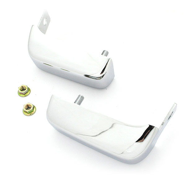 1984 Oldsmobile Cutlass/442/F85 REAR BUMPER GUARDS (CHROME) - PAIR | BP2223T
