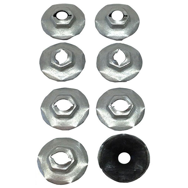 1978 Pontiac Firebird/TransAm TAIL LAMP ASSEMBLY MOUNTING NUT & GASKET SET - 8 PIECES | XL1234F