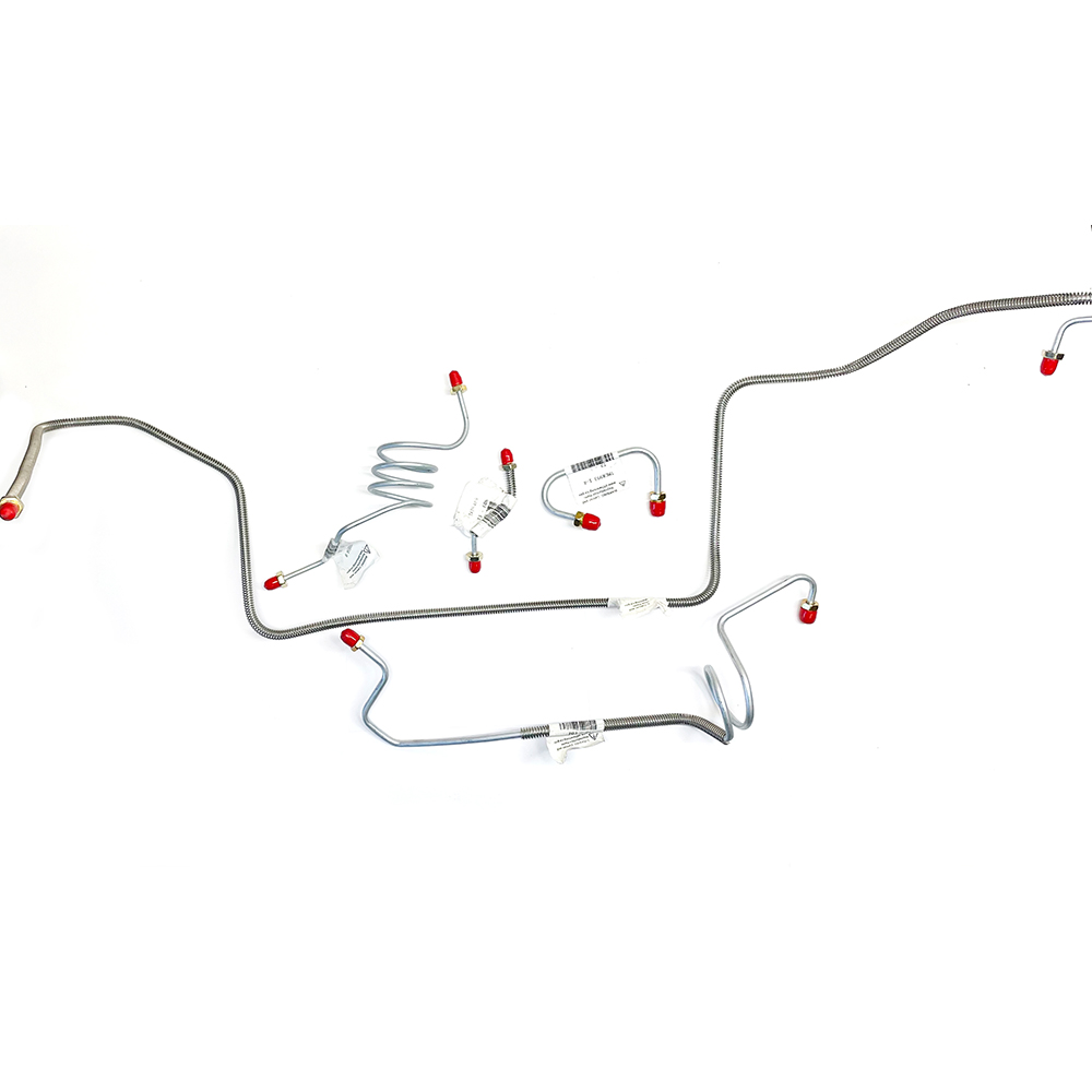 1989 GM Truck POWER DISC FRONT BRAKE LINE KIT 5 PCS - TKT8901 (FITS S10) | BR1328K
