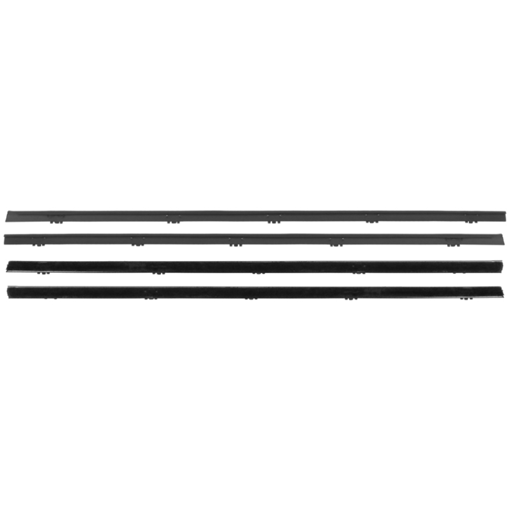 1972 GM Truck INNER & OUTER BELTLINE SWEEP SEAL KIT FOR DRIVER & PASSENGER SIDES - 4 PCS (111067A) | WS1312K