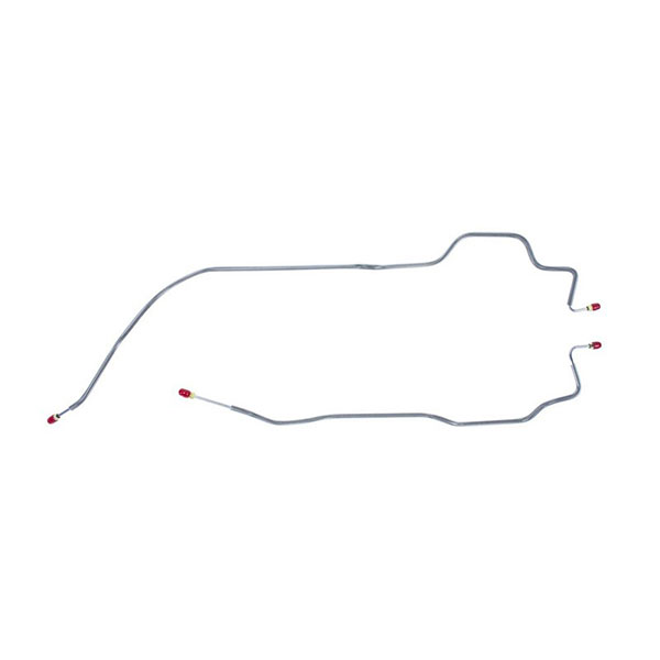 1980 GM Truck STAINLESS STEEL 4WD REAR AXLE BRAKE LINES 2 PCS - TRA8004SS (FITS K10) | BR1469K