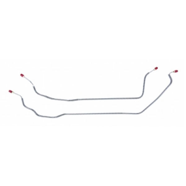 1980 GM Truck 4WD REAR AXLE BRAKE LINE 2 PCS - TRA8104 (FITS BLAZER/JIMMY) | BR1474K