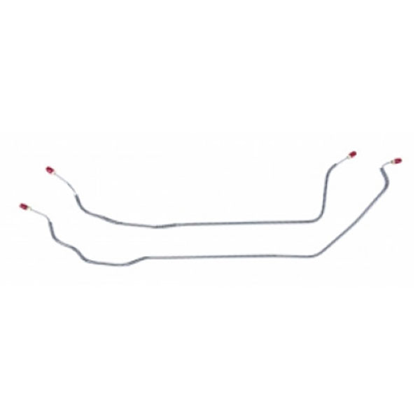 1984 GM Truck STAINLESS STEEL 4WD REAR AXLE BRAKE LINE 2 PCS - TRA8104SS (FITS BLAZER/JIMMY) | BR1475K